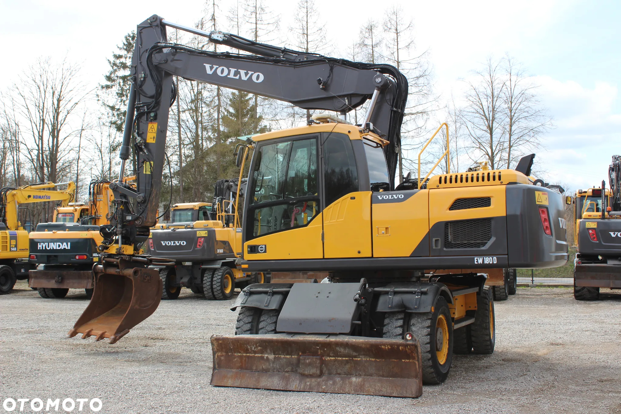 Volvo Ew 180D Rototilt Szczypce Sprowadzona - 5