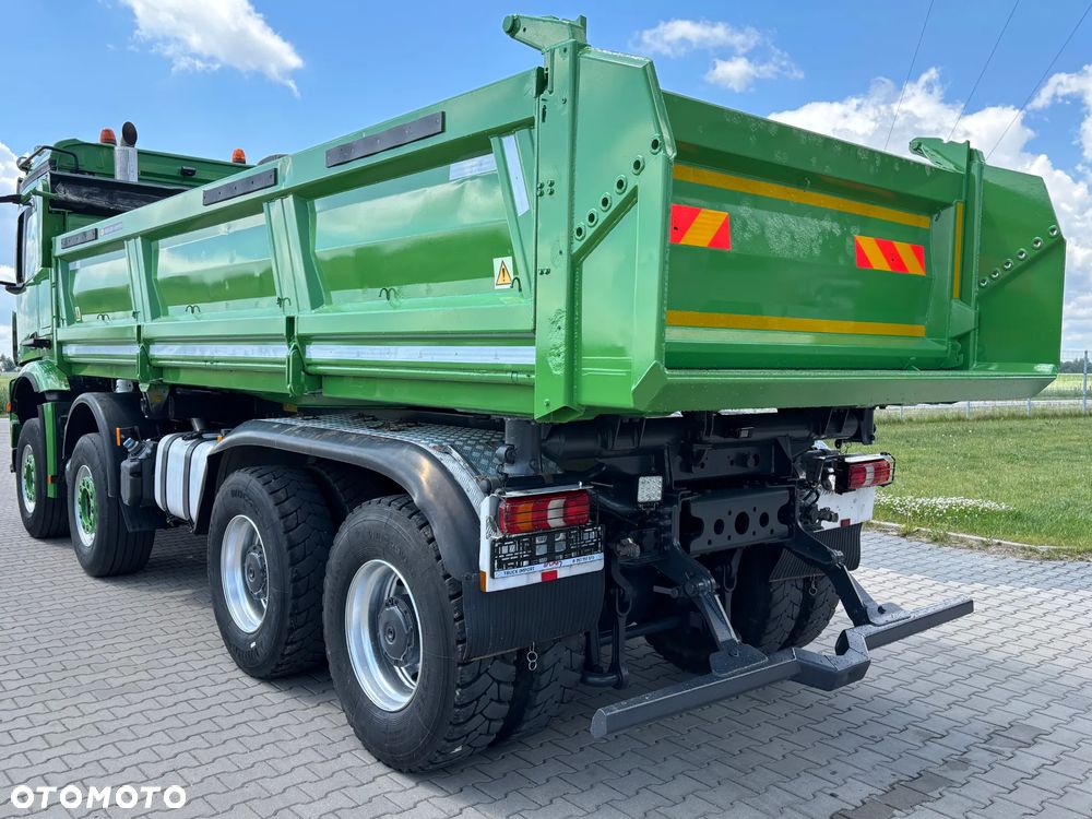 Mercedes-Benz AROCS 3251 8x4 Hydroburta Meiller Kiper (3248, 3243, 3245, 3246) bezwypadkowy z Niemiec, TOP stan . gotowy do pracy. - 26