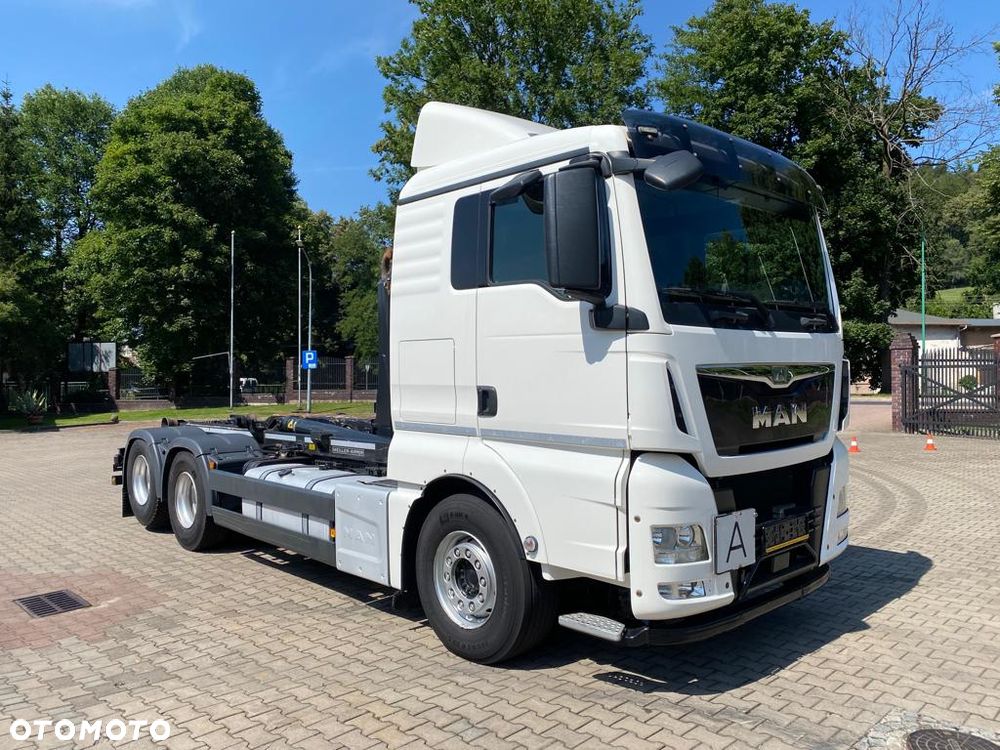 MAN 26.440 TGX hakowiec, 6x2, MEILLER, pilot, 306 t.km. - 5