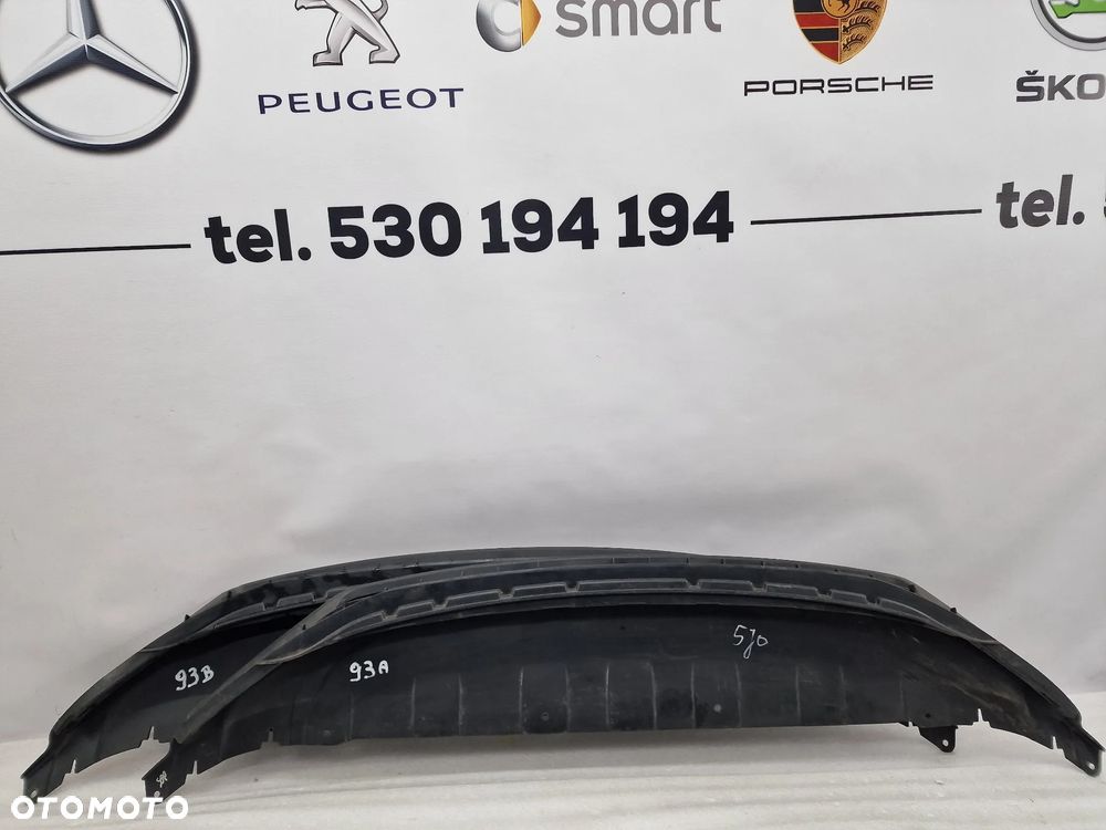 SKODA FABIA II 2 LIFT 08- SPOJLER / DOKŁADKA / OSŁONA POD ZDERZAK PRZEDNI PRZÓD , NR 5J0807061C , NR AUKCJI NSŁ93 - 1