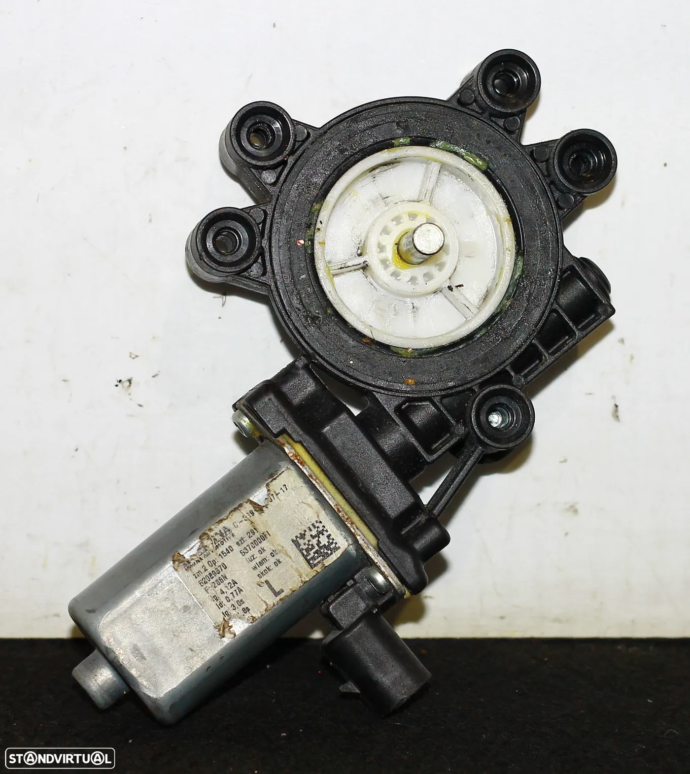 MOTOR ELEVATÓRIO DO VIDRO DIANTEIRO ESQUERDO FIAT 500 - 3