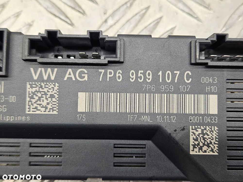 VW TOUAREG 7P 10-18R MODUL STEROWNIK KLAPY ELEKTRYCZNEJ BAGAZNIKA 7P6959107C 7P6959107 C - 4