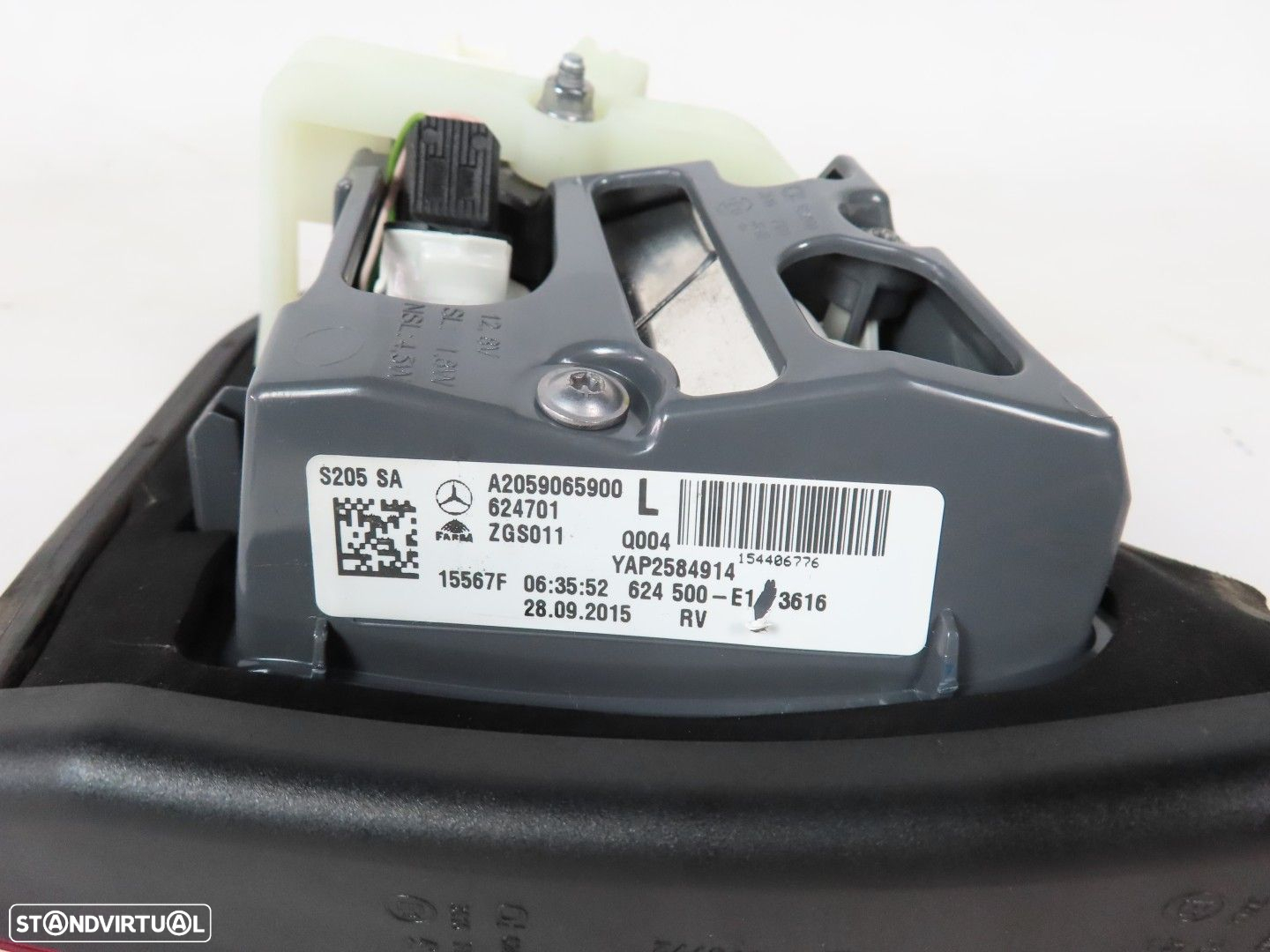 Farolim Mala Led  Esquerdo/Trás Seminovo/ Original MERCEDES-BENZ C-CLASS T-Model... - 4