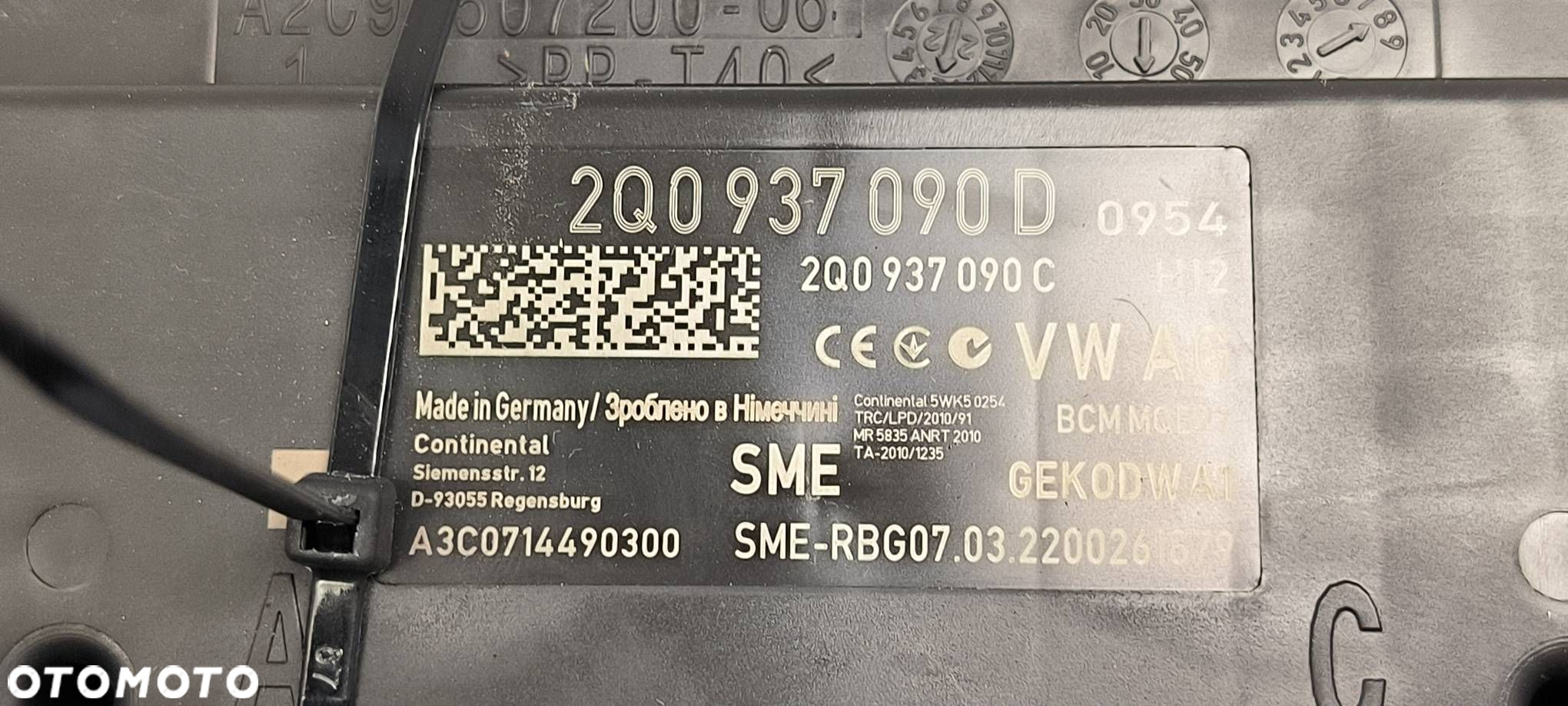 MODUŁ SKODA KAMIQ 2Q0937090D - 4
