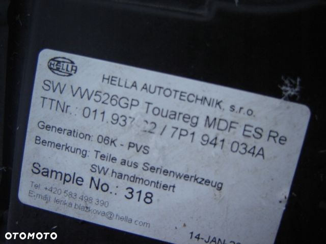 VW TOUAREG XENON LED KOMPLETNA 7P1941034 A - 2