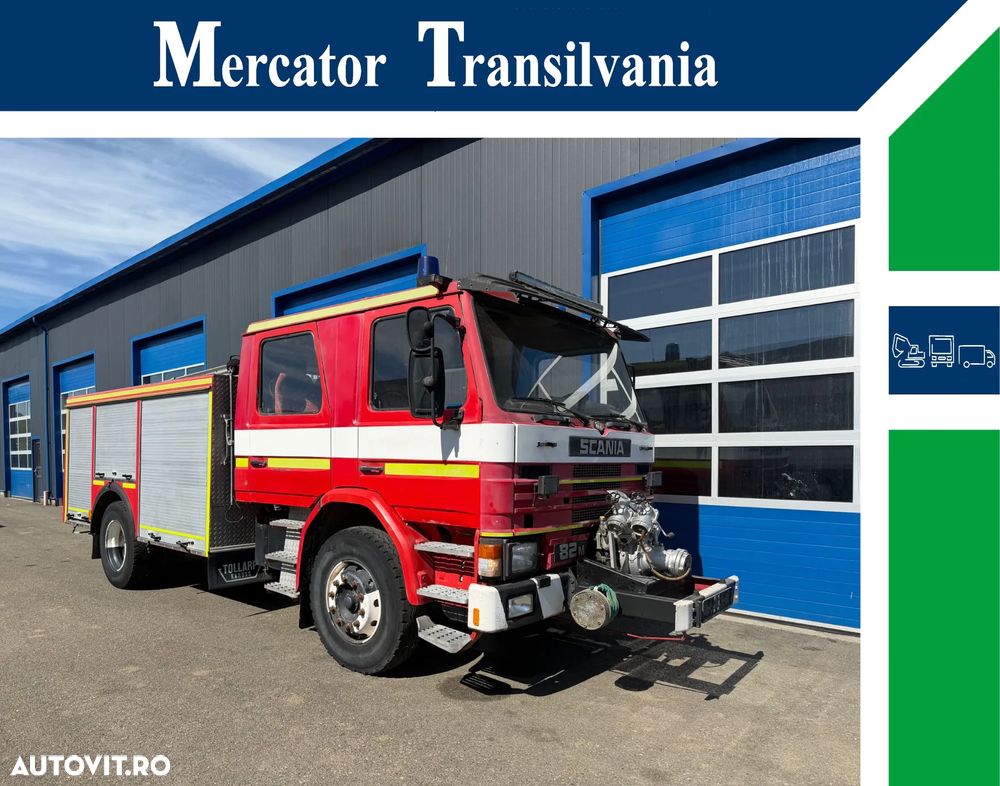 Scania P82 M 4x2 L | Mașină de pompieri | Rezervor 3.000 L - 2
