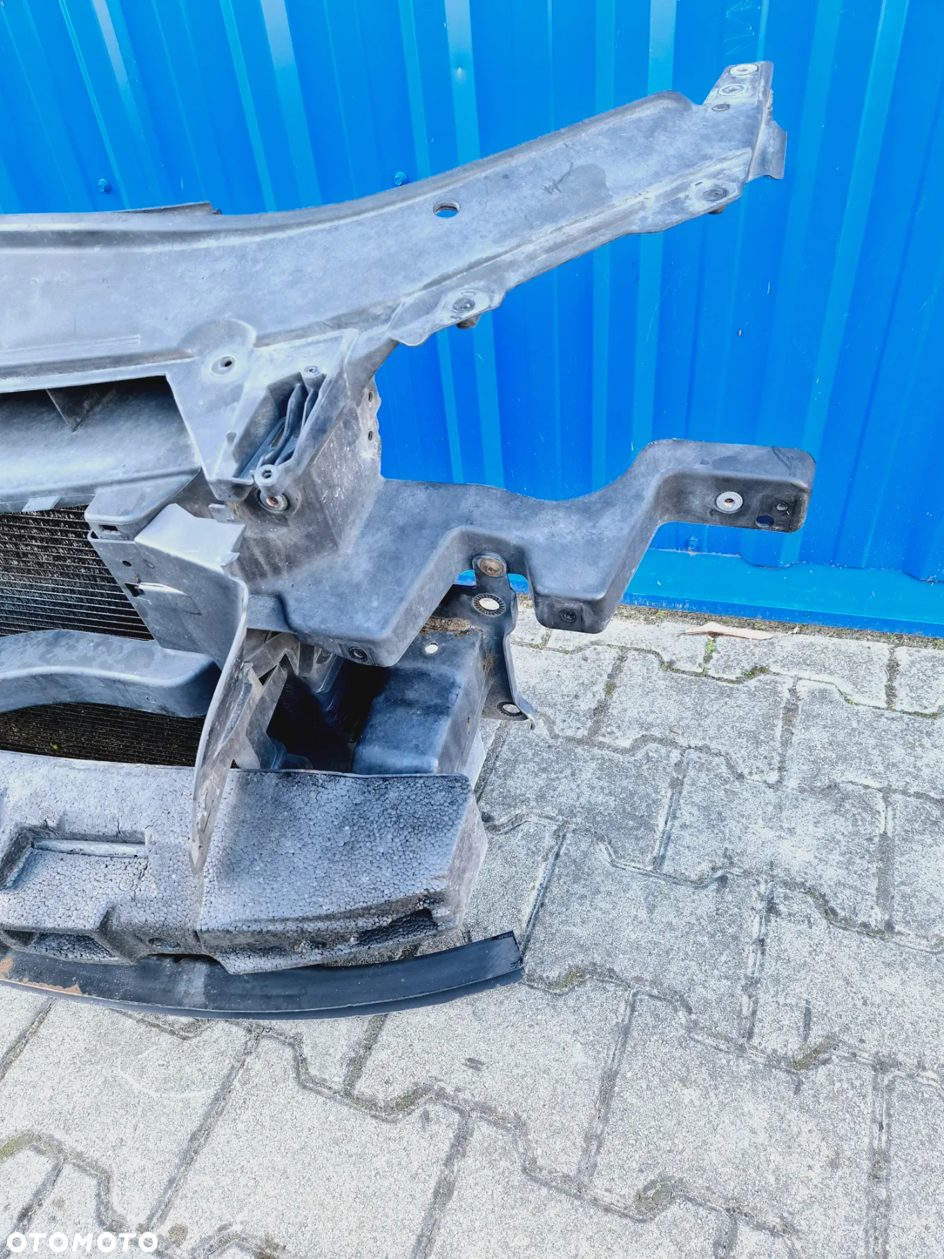 KOMPLETNY PAS PRZEDNI CHŁODNICE + BELKA ZDERZAKA + WENTYLATORY VW PASSAT B6 2.0 TDI - 6