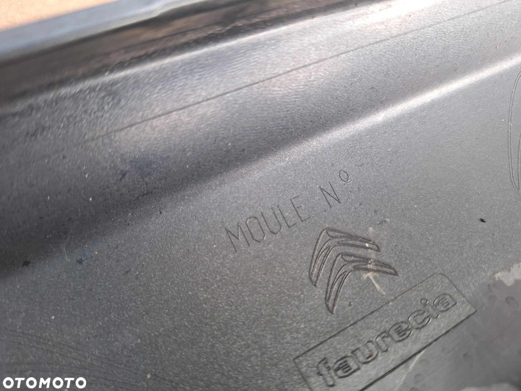 CITROEN C3 II LIFT 13-16 ZDERZAK PRZÓD PRZEDNI SZARY MET. ORYGINAŁ 9803500777 WYSYŁKA 24H - 13