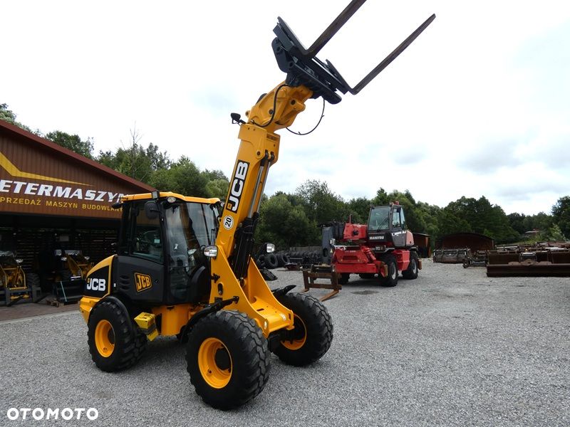 JCB TM180 Z Niemiec / Ładowarka łamana z teleskopem / Piękny Stan / - 37