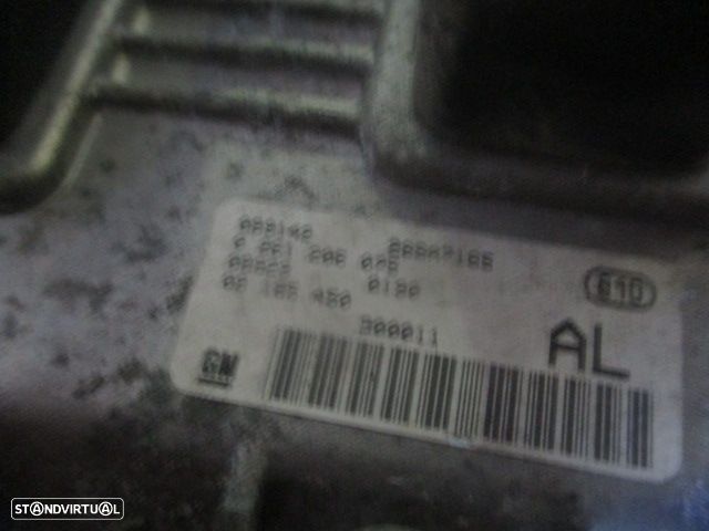 Centralina 09185450 0261206075 OPEL AGILA 2001 1.2 I 75CV 5P VERMELHO GM OPEL AGILA 1 A 2001 1.2I 75CV 5P VERMELHO GM - 2