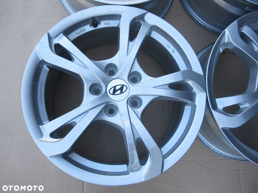 ALUFELGI 4szt r17 HYUNDAI SANTA FEE, ix35,TUCSON,KONA,KIA SORENTO,SPORTAGE - 5