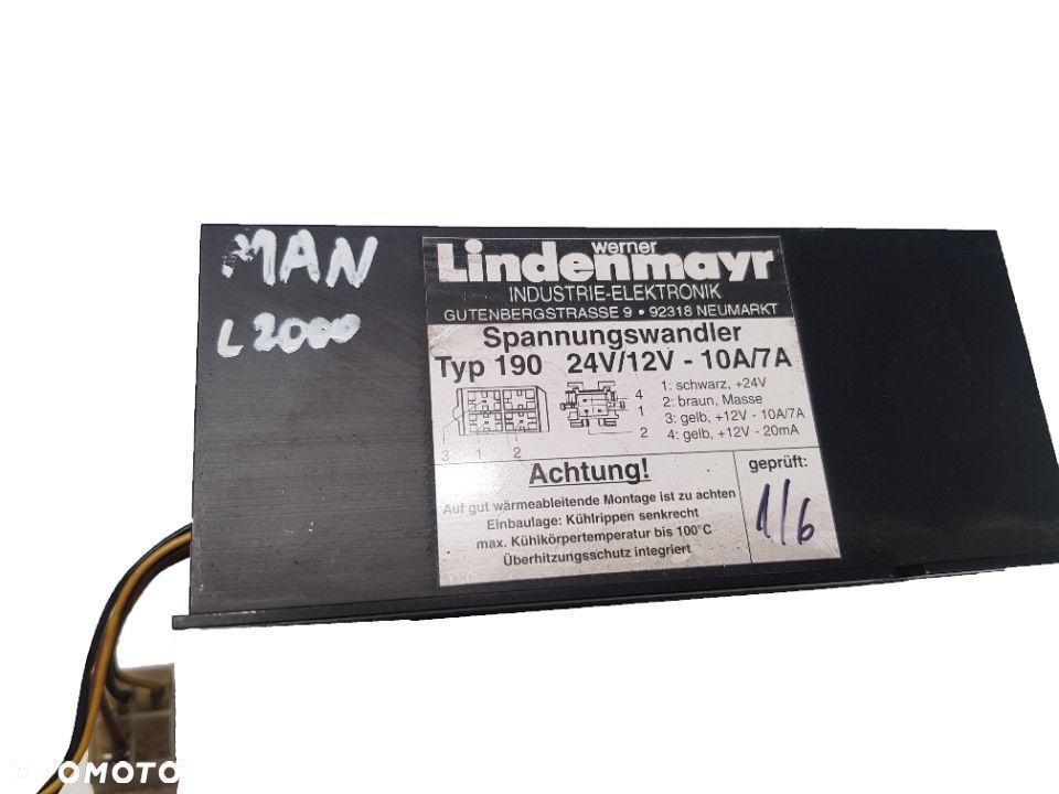 PRZETWORNICA NAPIĘCIA MAN L2000 F2000 F90 - 3