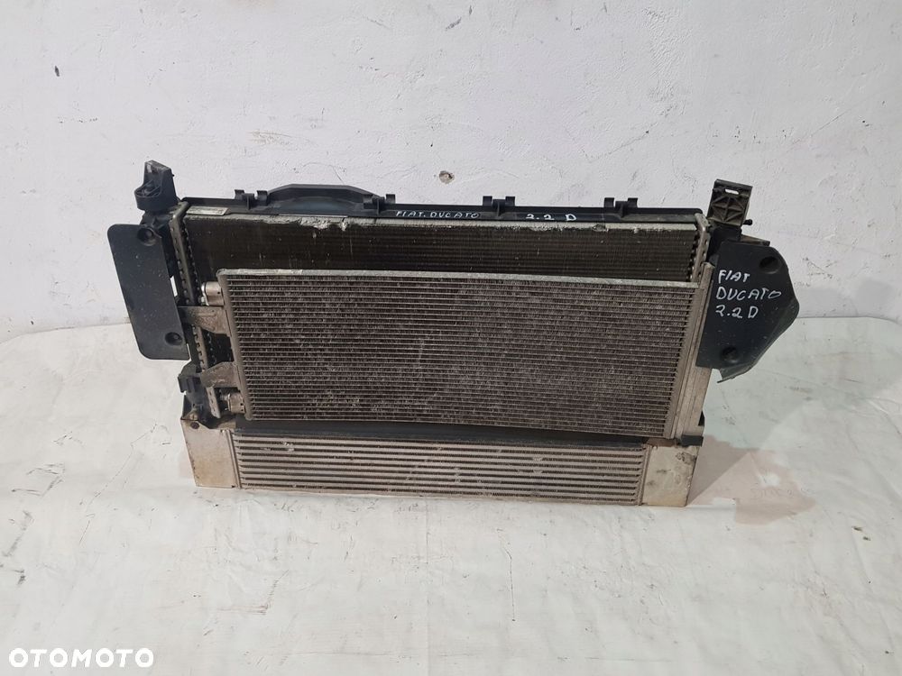 chłodnica komplet ducato boxer jumper 2.2 hdi - 1