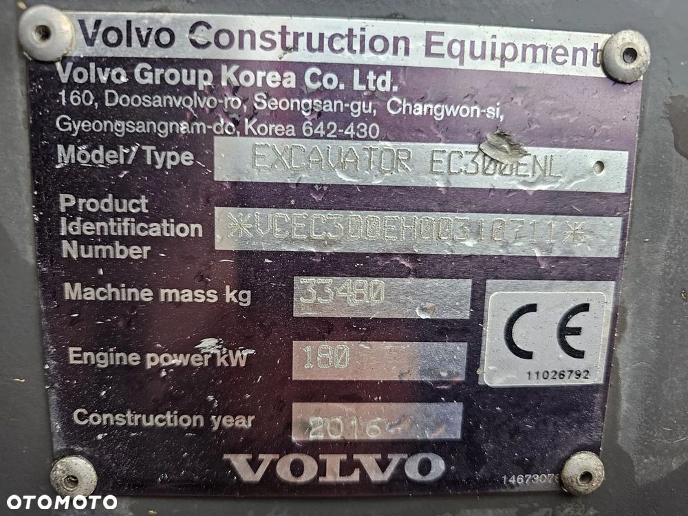 Volvo EC300ENL EC300EL EC300 EL ELN EC 300 EC250EL - 40
