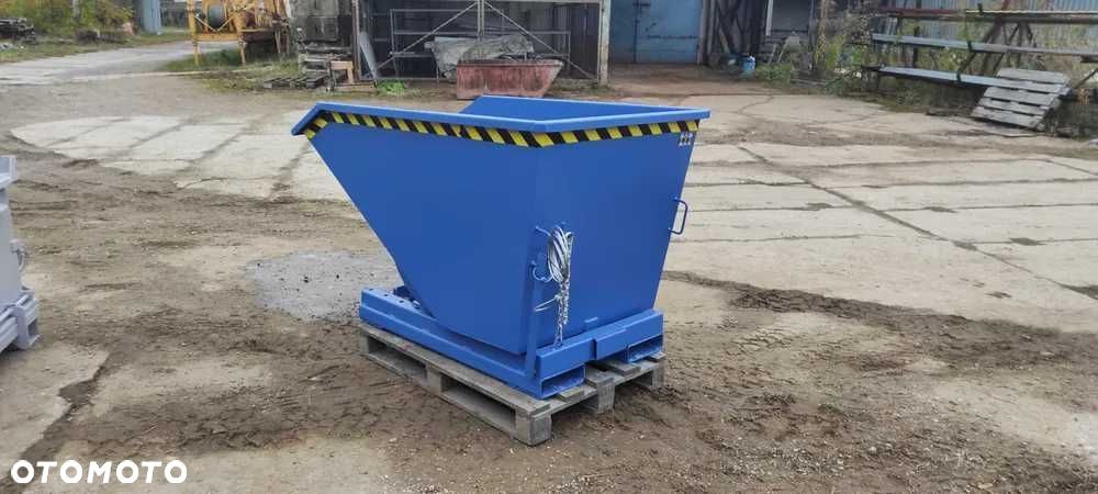 Kontener samowyładowczy NTK 600L.Polski pojemnik,koleba