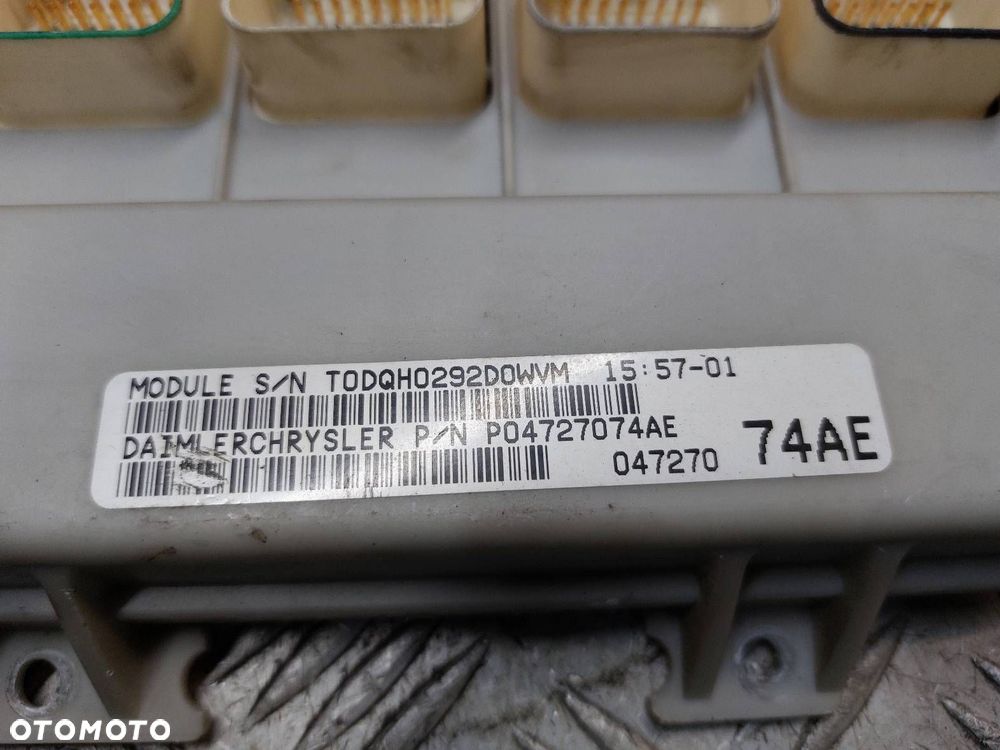 ZESTAW STARTOWY CHRYSLER  VOYAGER IV 2.4 16v 04727430AG 04868276AB - 3