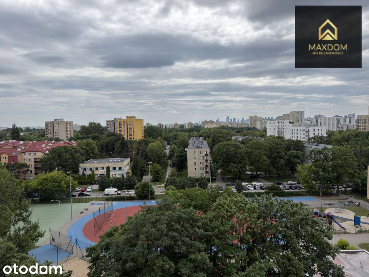 3 pokoje balkon piękny widok Metro Bródno