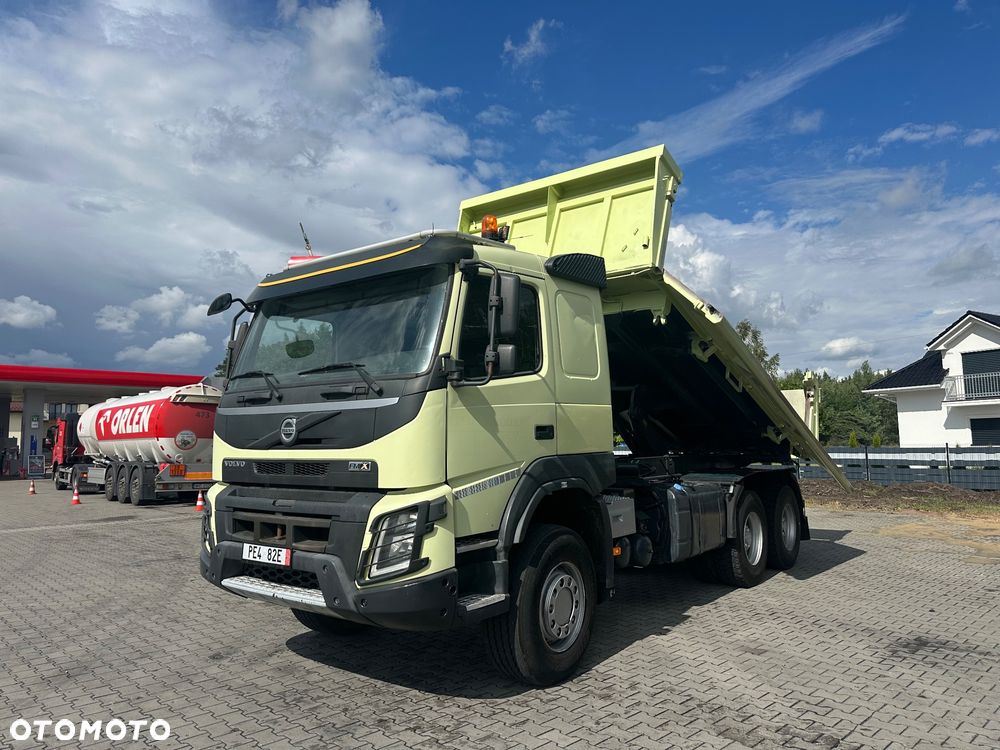 Volvo FMX 500 6x6 manual bordmatic hydroburta wywrotka - 2