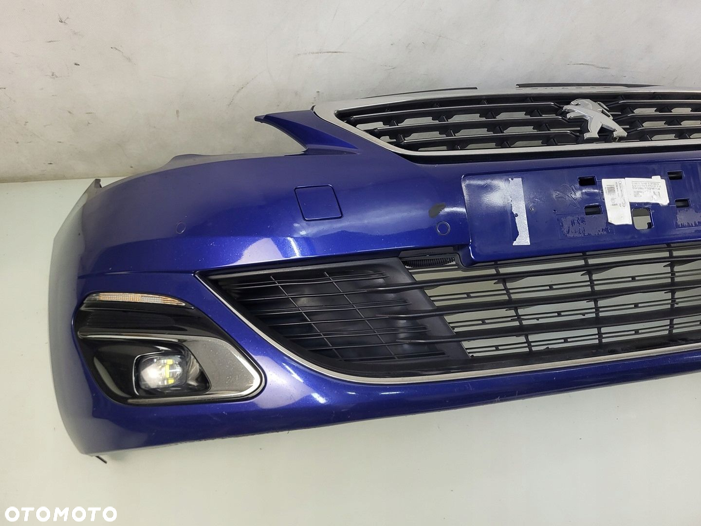 zderzak pdc halogen drl przód kompletny PEUGEOT 308 II T9 GT line EEGD - 12