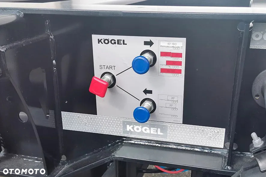 Kögel Uniwersalna naczepa podkontenerowa Kögel Simplex 40 - 10