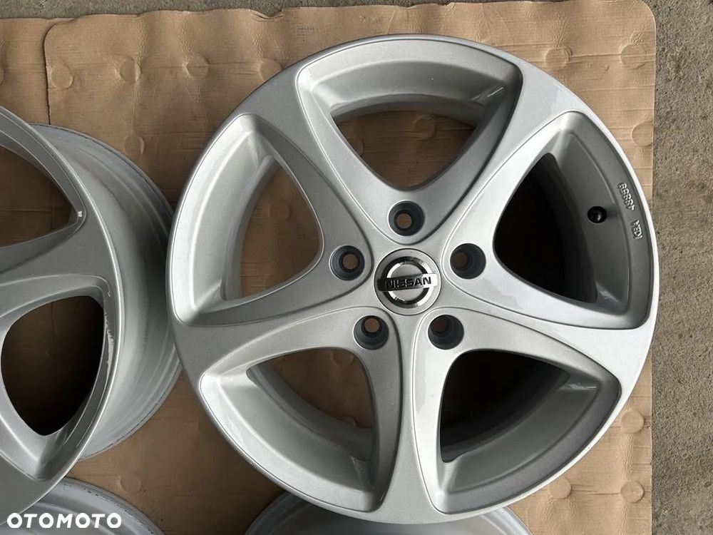 4x FELGI ALUMINIOWE Nissan alufelgi Komplet R16 6.5" ET43 5x114,3 KBA 48859 - 4