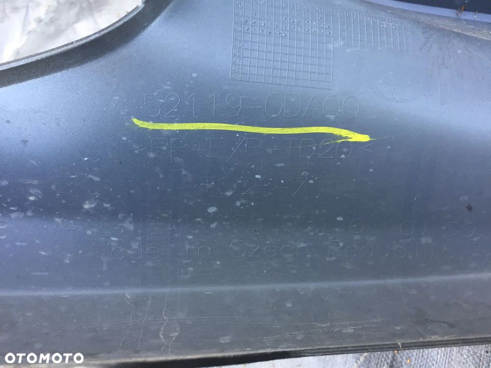 TOYOTA YARIS 4 IV 2020- ZDERZAK PRZEDNI PRZÓD ZNACZEK EMBLEMAT - 13