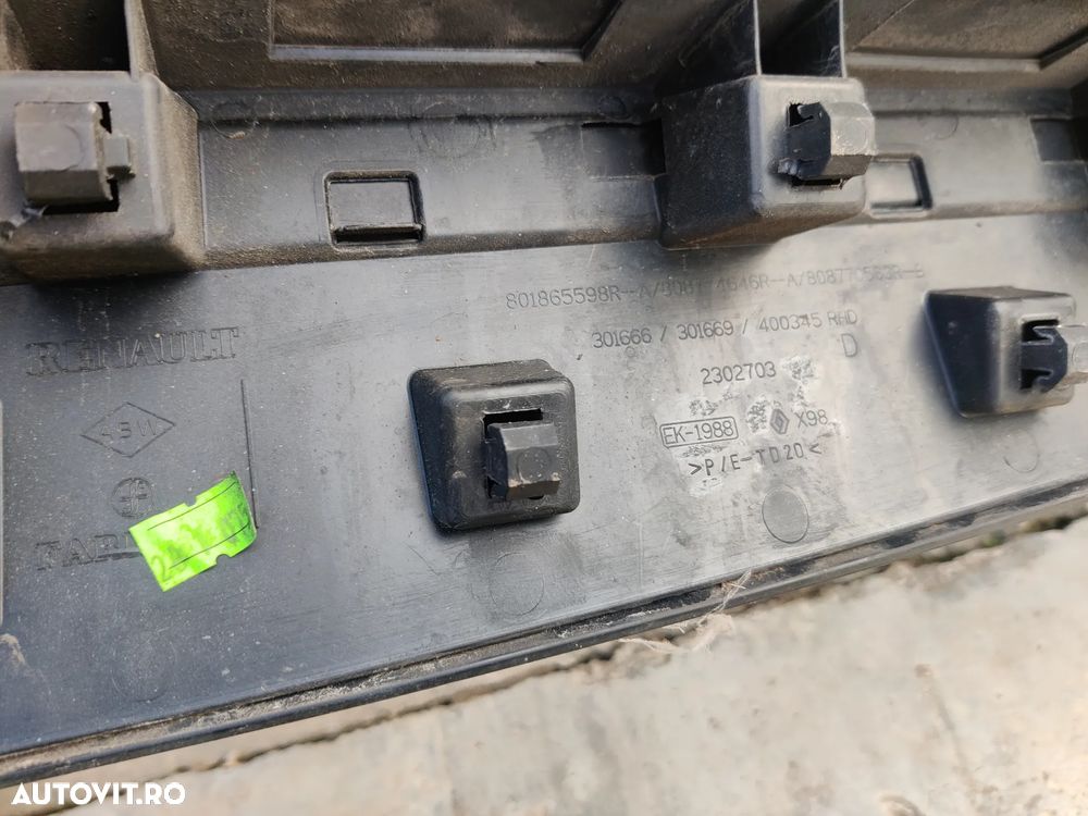 Bandou dreapta fata sapte Ornamente Bandouri Renault Clio Mk4 801865598R / 828762614R - 7