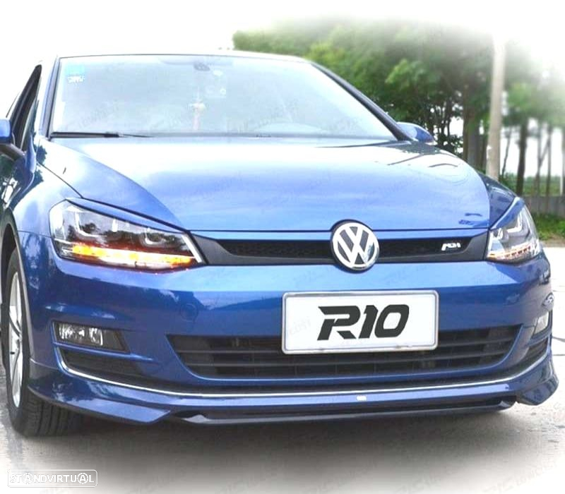 SPOILER LIP FRONTAL VOLKSWAGEN VW GOLF MK7 12-20 LOOK ABT - 2