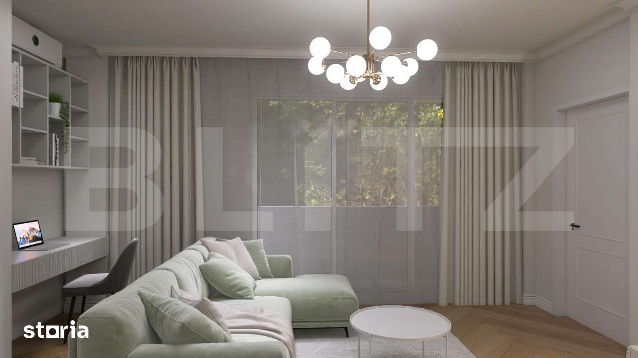 Apartament nou modern, 3 camere, centrala pe gaz si panouri fotovoltai — fotografia 1