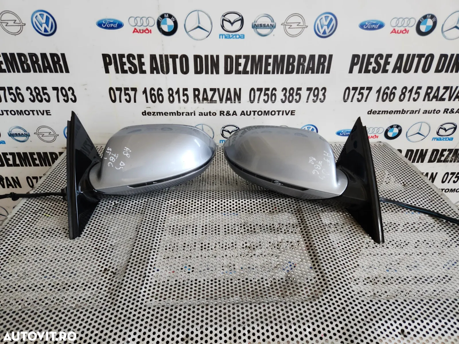 Oglinzi Oglinda Stanga Dreapta Audi A8 4H D4 Volan Stanga Rabatabile Electric Heliomate Incalzite I - 6
