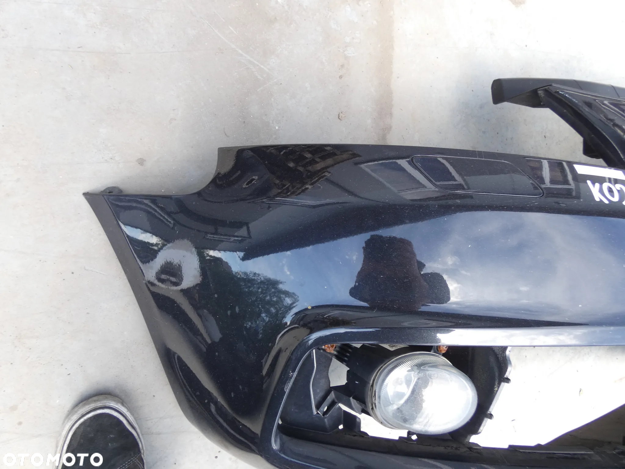 AUDI A3 8P LIFT S-LINE ZDERZAK PRZÓD PRZEDNI CZARNY LZ9Y GORLICE K02/86 - 13