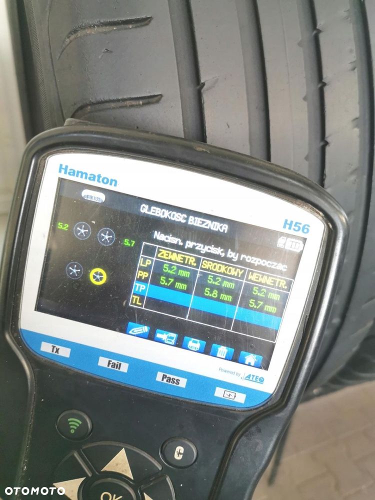2x 235/50R18 goodyear 2016 opony letnie 5,5mm 6045 - 7