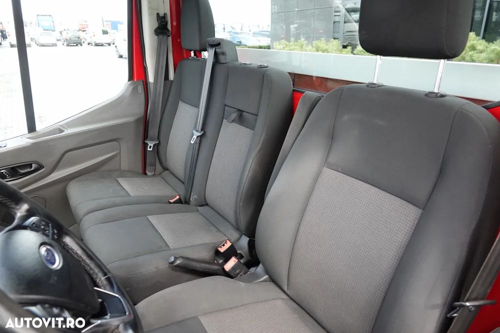 Ford TRANSIT 350 / PLATFORMĂ / MANUALĂ / 3 LOCURI / MASĂ NETĂ 3500 KG / - 26