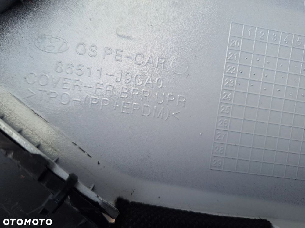 HYUNDAI KONA I LIFT 20-23 ZDERZAK PRZÓD PRZEDNI ORYG HYUNDAI 86511-J9CA0 WYSYŁKA 24h - 14
