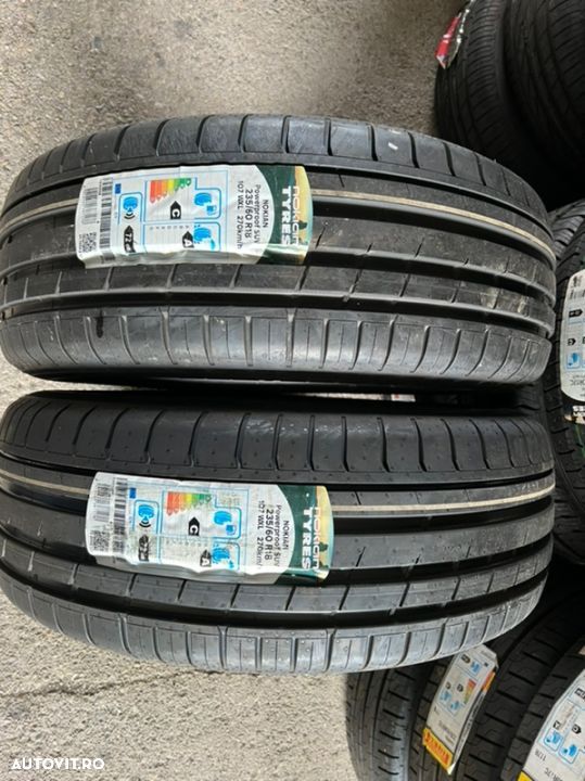 vând 2 anvelope 235/60/18 nokian de vară noi - 1