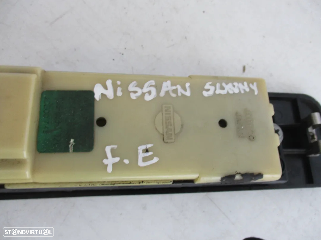 Comando Botoes Interruptor Vidros Nissan Sunny - 4