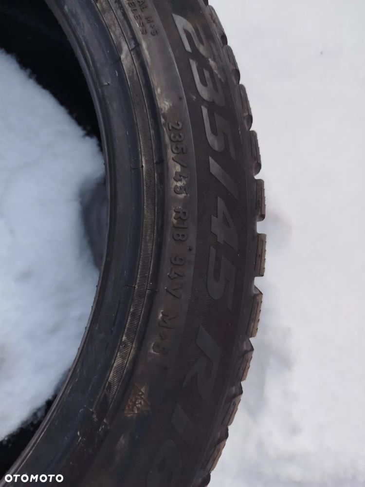 235/45R18 94V Pirelli Winter Sottozero 3 2szt. 2x85% bieżnika - 6