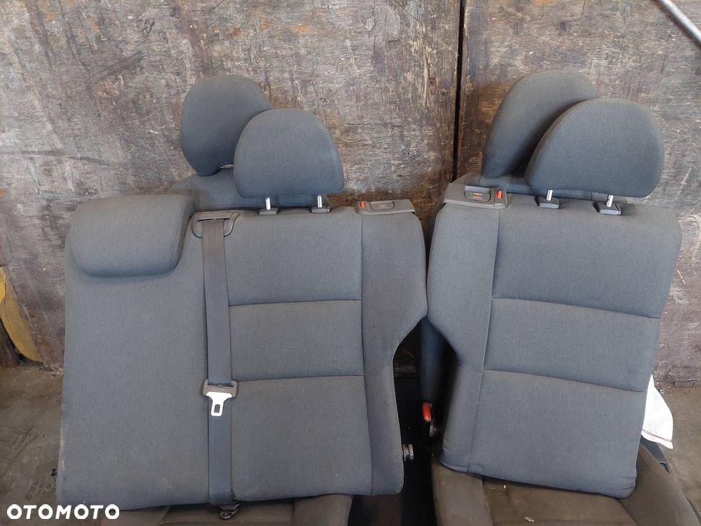 KOMPLET FOTELI LEWY PRAWY PRZÓD + KANAPA TYŁ VOLVO S40 II - 4