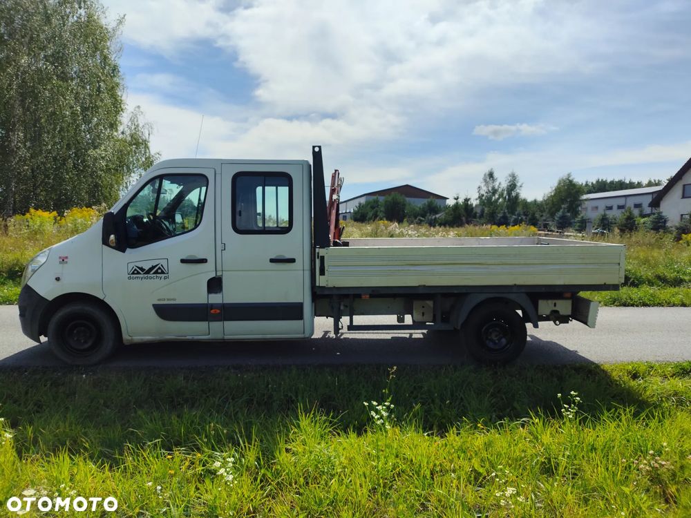 Renault Master 2,3 DCI, 2011r. Brygadówka + HDS - 1