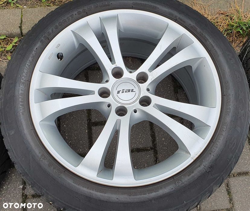 4x Felgi aluminiowe RIAL 8x 17 5x112 ET30 57,1 - 5
