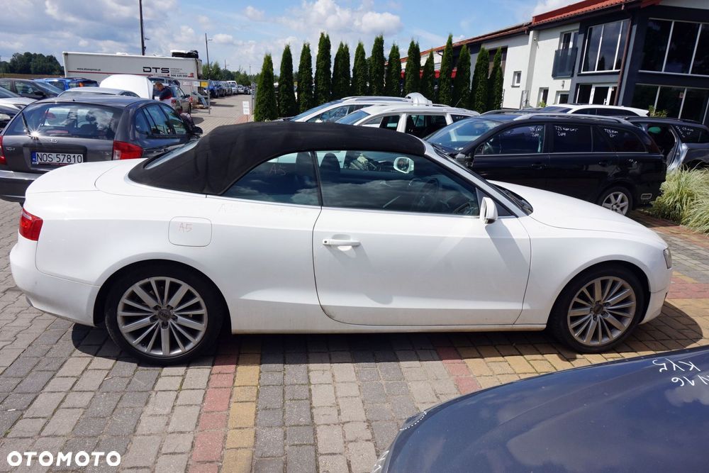 AUDI A5 I 8T CABRIO 2010 LY9C 1.8 TFSI CDHB 160KM LLV BIAŁY na części - 7