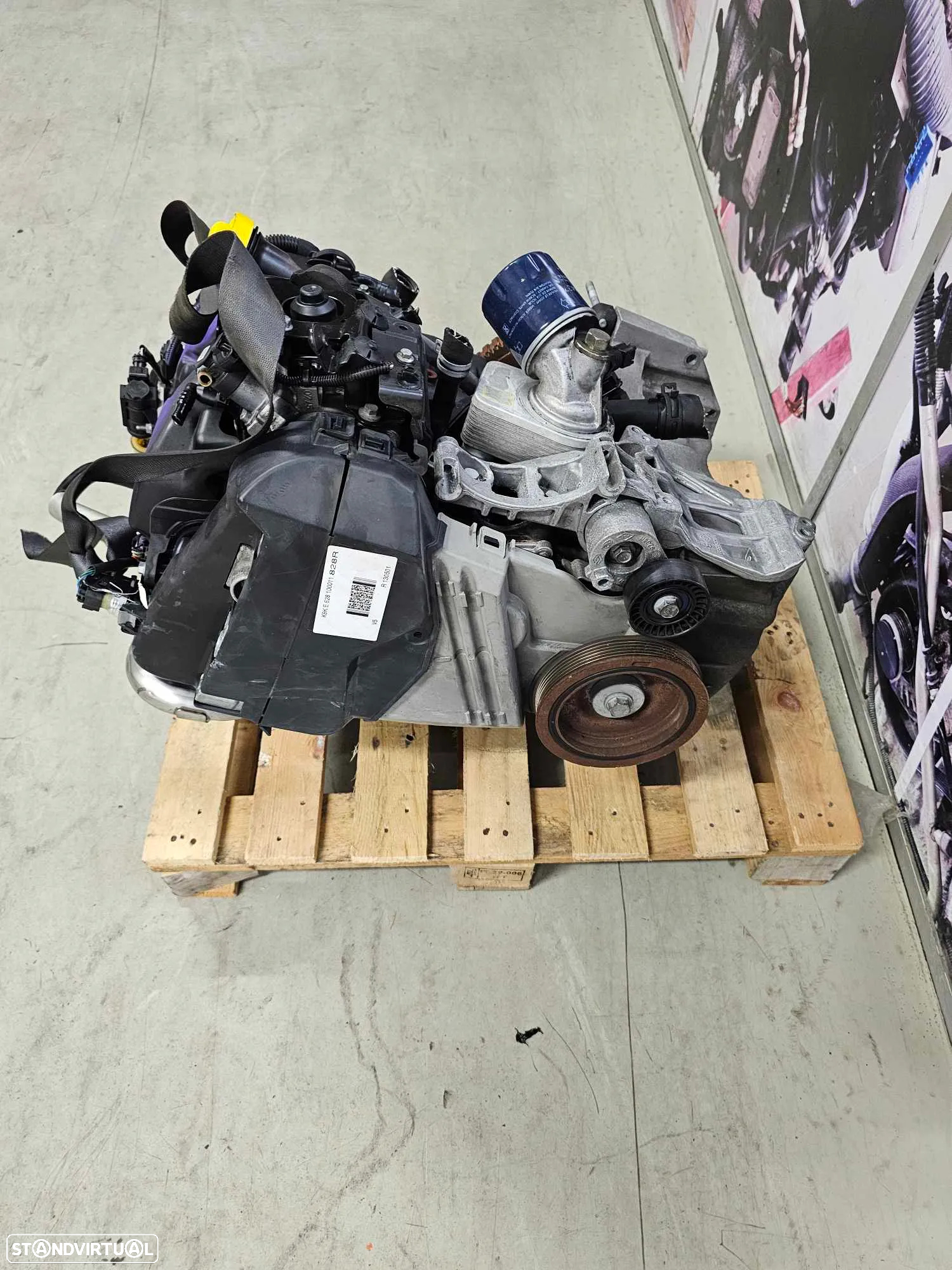 Motor Clio IV 1.5 DCI 2017 ref K9K 638 - 5