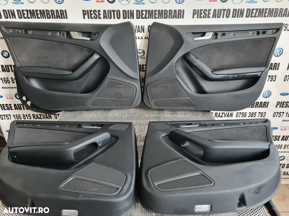 Set Fete Fata Tapiterie Usa Piele Alcantara Audi A5 Sportback 2.0 Tdi Euro 5 Motor CJC Cutie Automa - 4