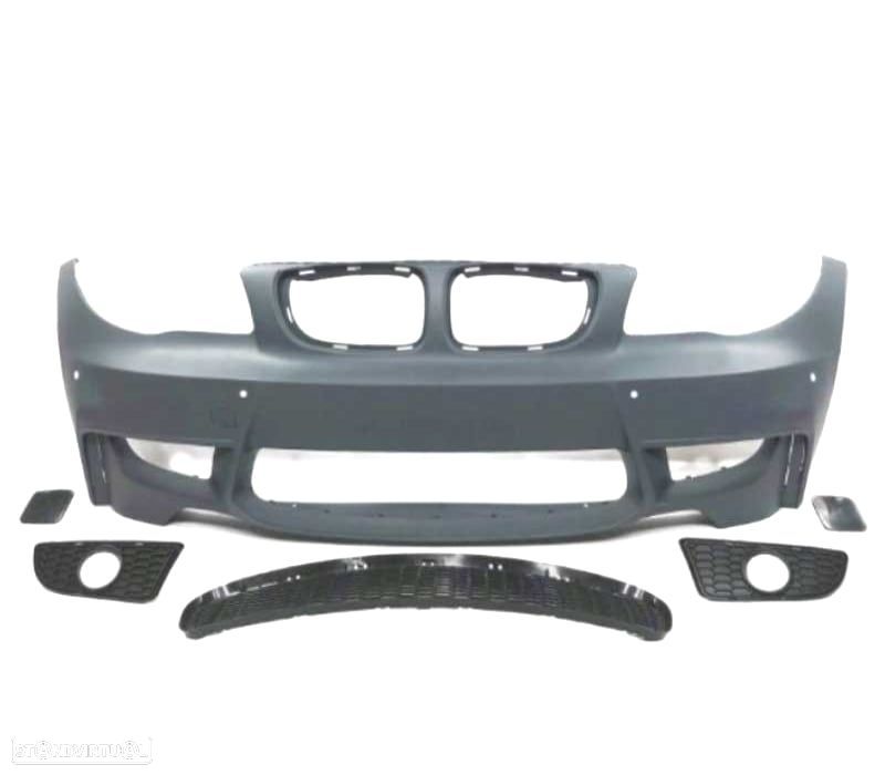 PARA-CHOQUES DIANTEIRO BMW E81 E87 E82 E88 07-11 LOOK 1M - 3