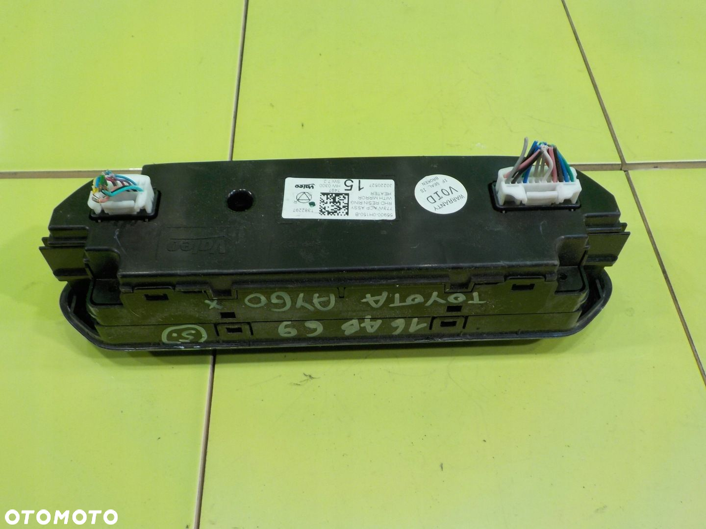 TOYOTA AYGO X 1.0 VVT-I 22r 5D panel klimatyzacji 55900-0H150 - 2