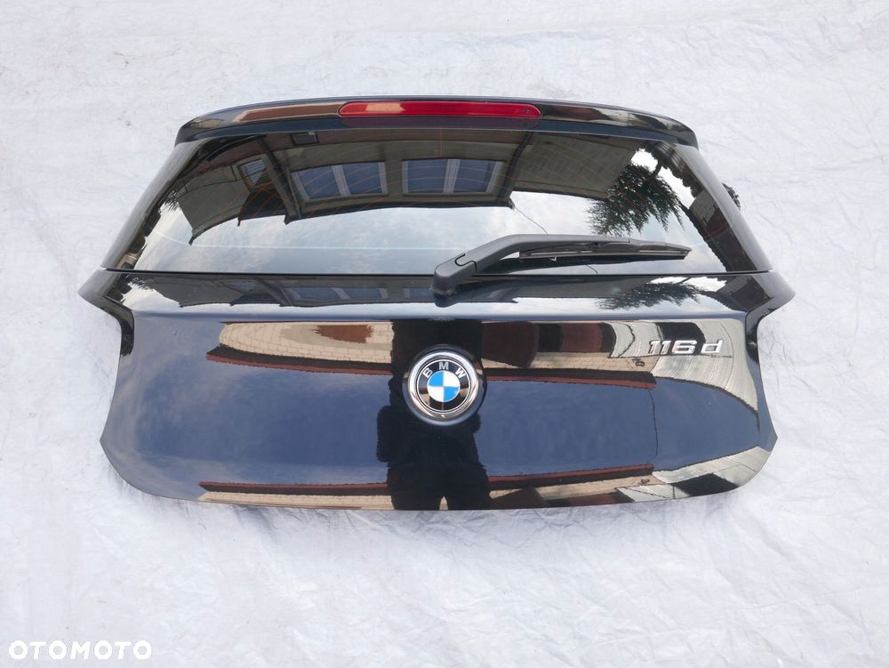 bmw f20 f21 klapa bagażnika tył 475 black sapphire - 1