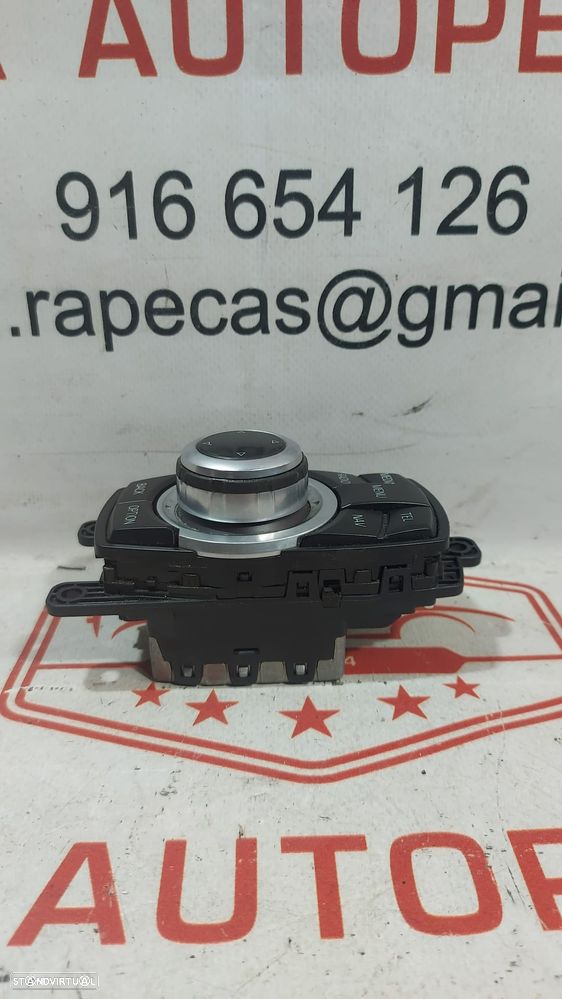 Comando Multifunções Joystick Idrive NAV Navegação Radio BMW F30 F80 2011 a 2018 Original - 3