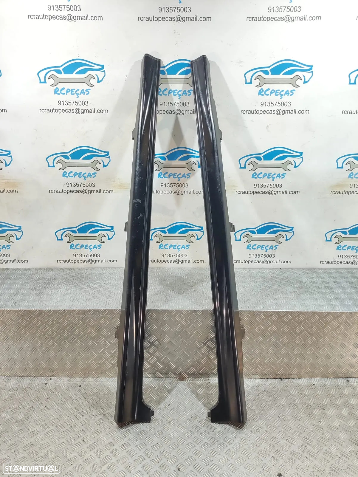 Embaladeira Embaladeiras Esquerda Direita originais Honda Civic FN FK VIII 7 Mk7 Type R Type S saia saias lateral laterais - 2