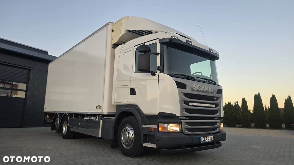 Scania G450 Euro 6 6x2 chłodnia izoterma 18 palet super stan odwierty kurierka! świeży import! - 1