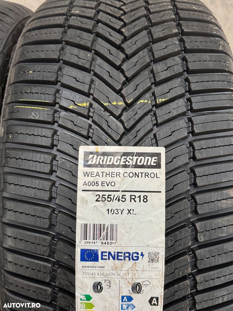 Vând 2 anvelope 255/45/18 bridgestone allseason noi - 3